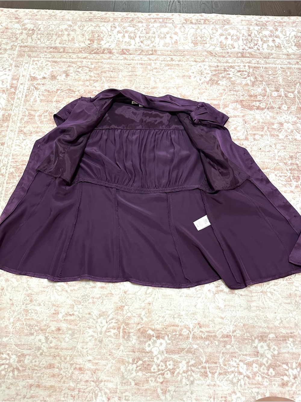 Vintage🪻100% Silk Nanette Lepore Blouse - Picture 11 of 11